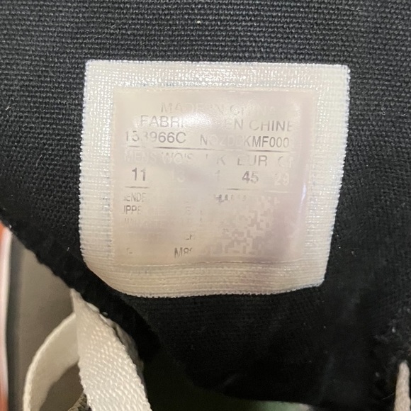 Men’s gray high top converse all star size 11 shoes - Picture 9 of 10